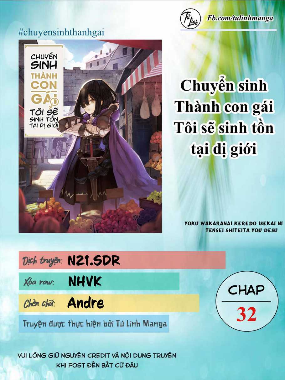 chuyển sinh thành con gái, tôi sẽ sinh tồn tại dị giới chapter 32 - Next chapter 33