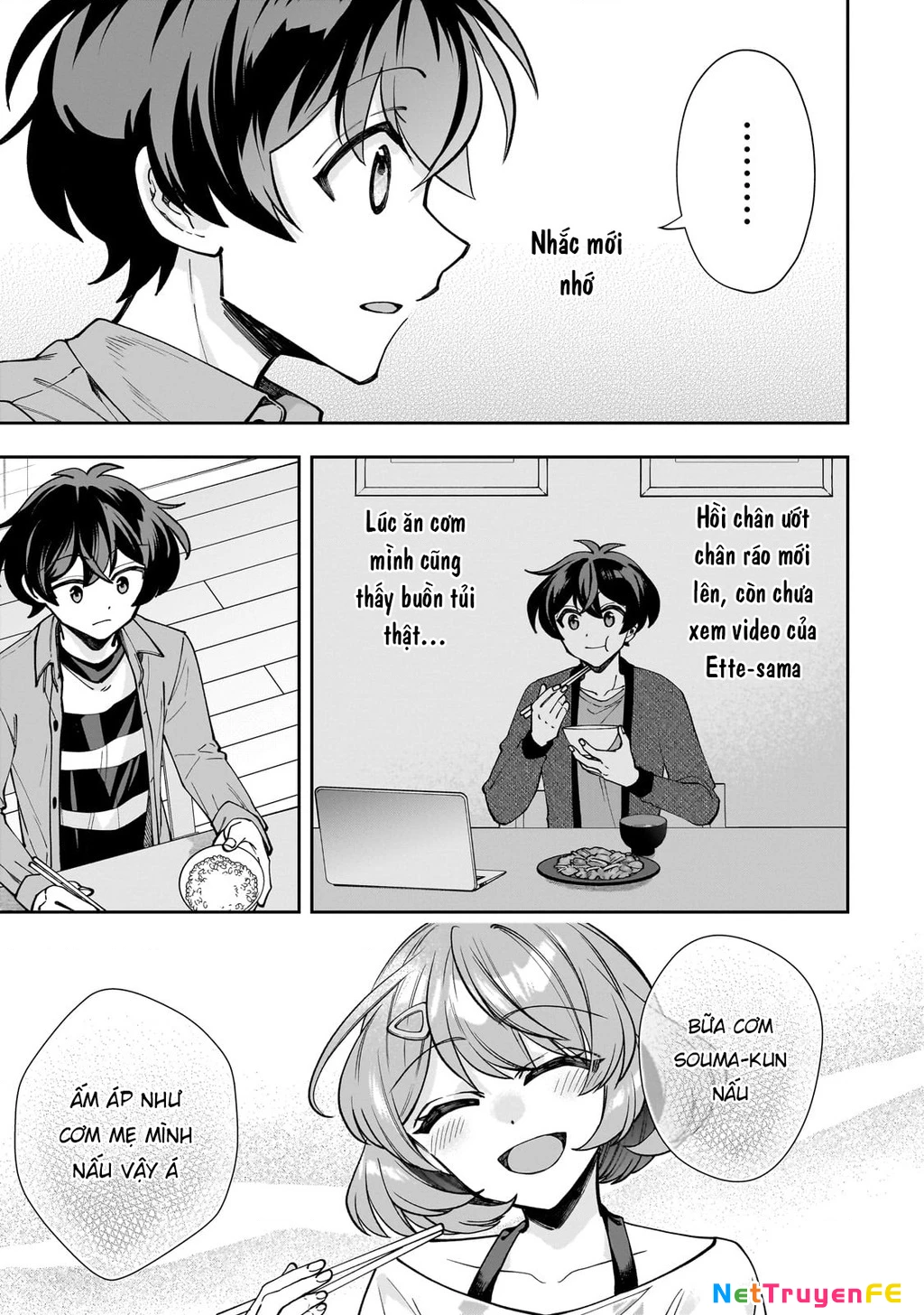 Net no "Oshi" to Real no "Oshi" ga Tonari ni Hikkoshite Kita Chapter 3 - Trang 2