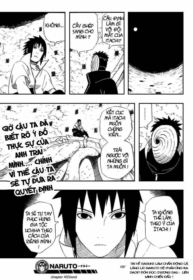 naruto - cửu vĩ hồ ly chapter 403 - Trang 2