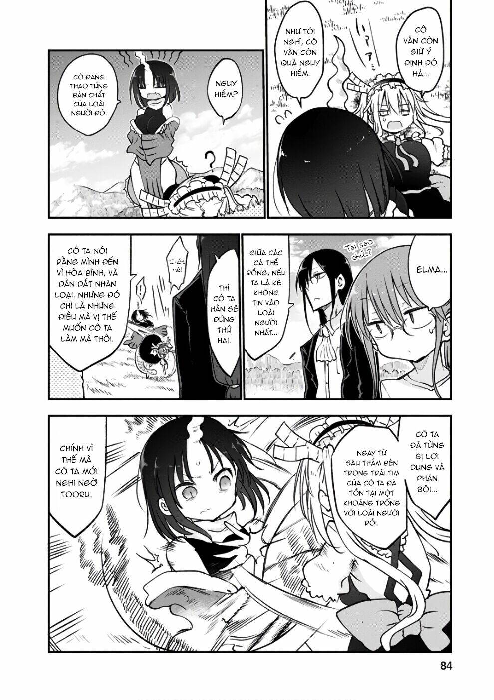 cuộc sống trả ơn của nàng rồng tohru! chapter 64: \"elma và tooru\" - Trang 2